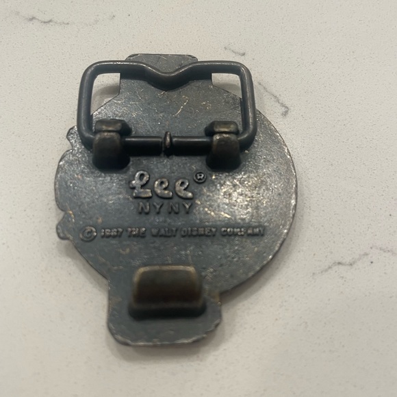 Vintage Mikey Mouse Belt Buckle 1987 The Walt Disney Company - Picture 3 of 3